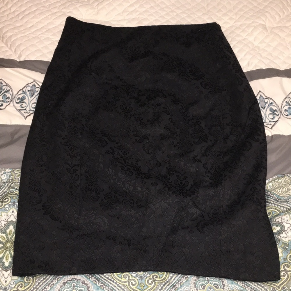 Black Pencil Skirt